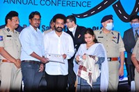 NTR at Cyberabad Traffic Police Annual Conference